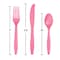 Touch Of Color Pink Assorted Plastic Cutlery, Candy, 288PK 011350 - alternate 2